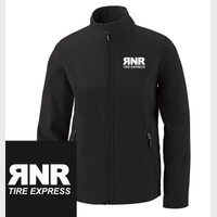 Ladies Two-Layer Fleece Soft Shell Jacket